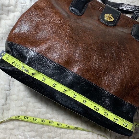 MEDICINE BAG MARCO SAGE LUXURY DOCTOR BAG IN ESPRESSO LARGE EUC - Picture 4 of 8